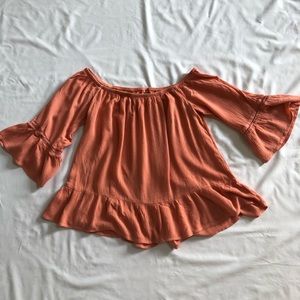 off the shoulder blouse